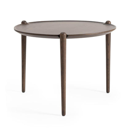 Design House Stockholm Aria Coffee Table Ø60 High Dark Oak