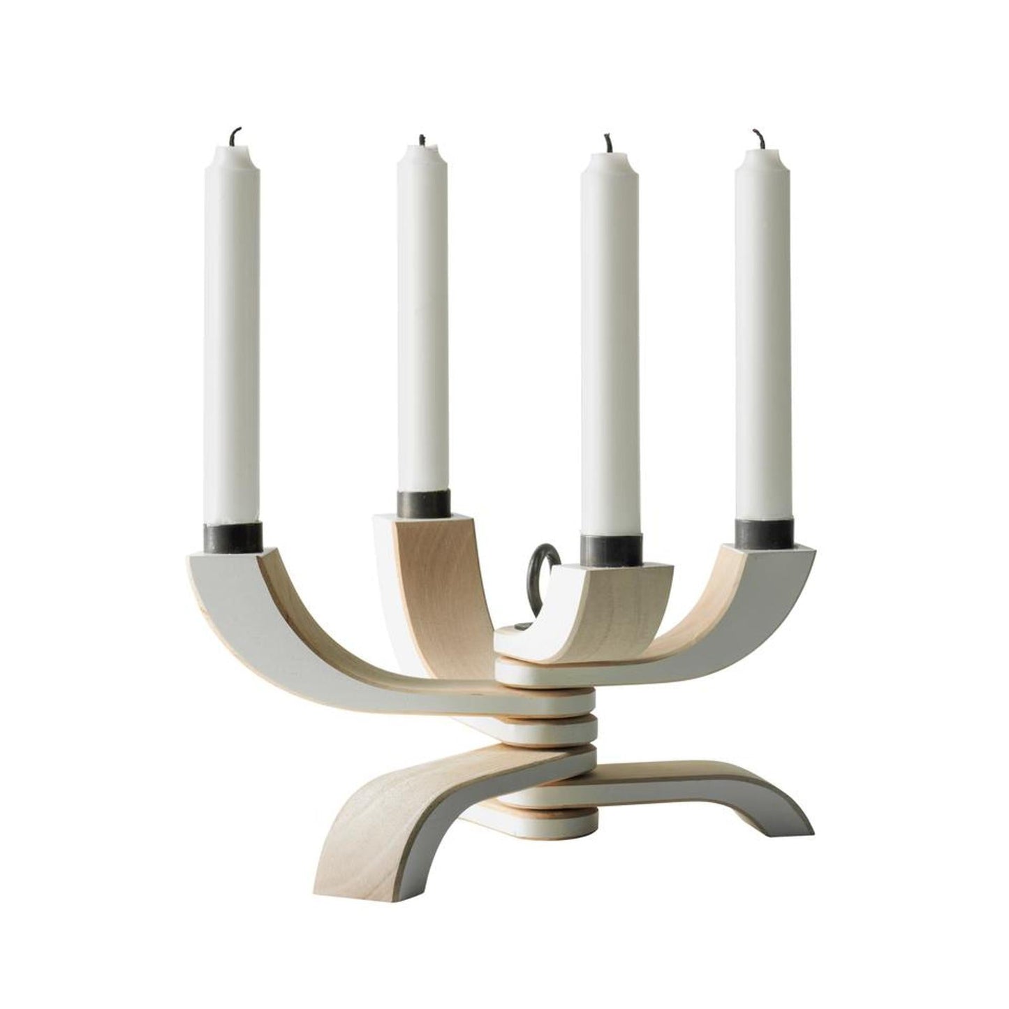 Design House Stockholm Nordic Light 4-Arms Candlestick White