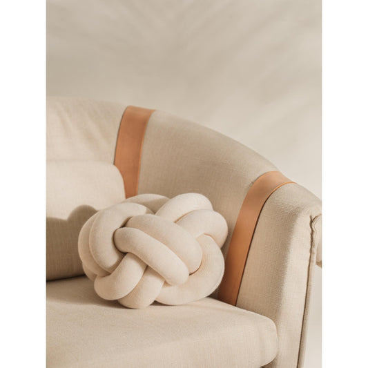 Design House Stockholm Knot Cushion Cream
