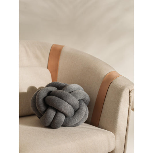 Design House Stockholm Knot Cushion Gray