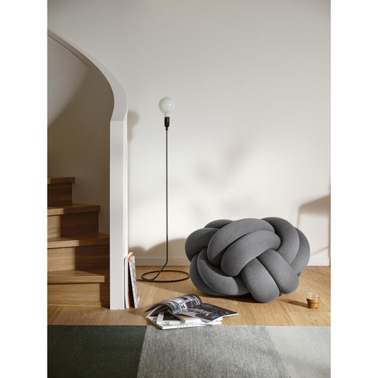 Design House Stockholm Knot Cushion XL Gray