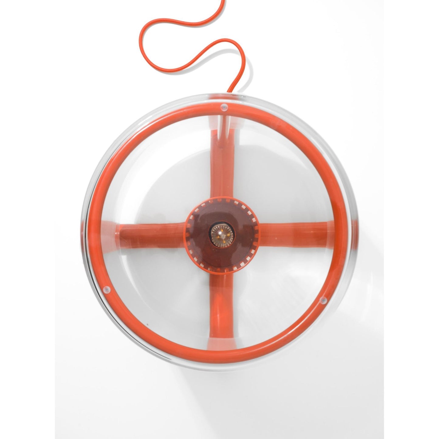 Design House Stockholm Fireplace Table Lamp Red
