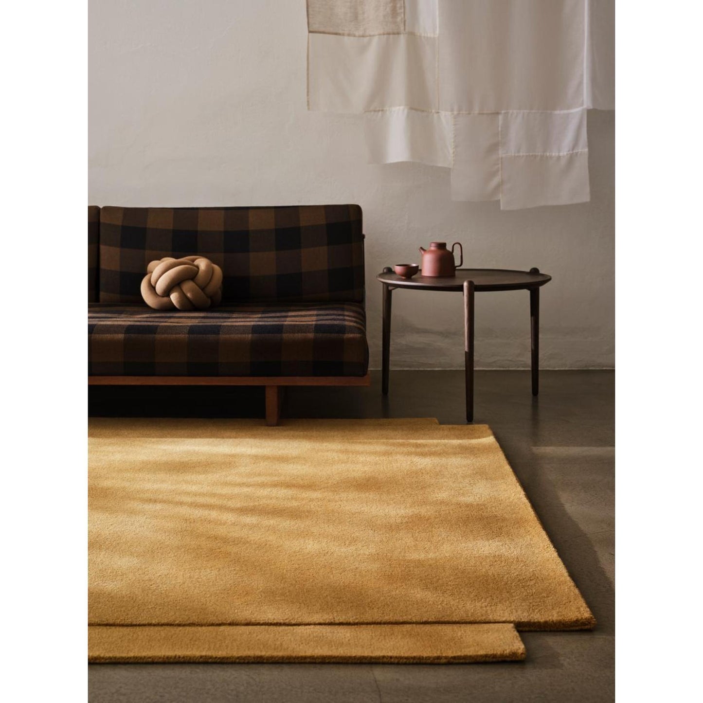 Design House Stockholm Aria Coffee Table Ø60 High Dark Oak