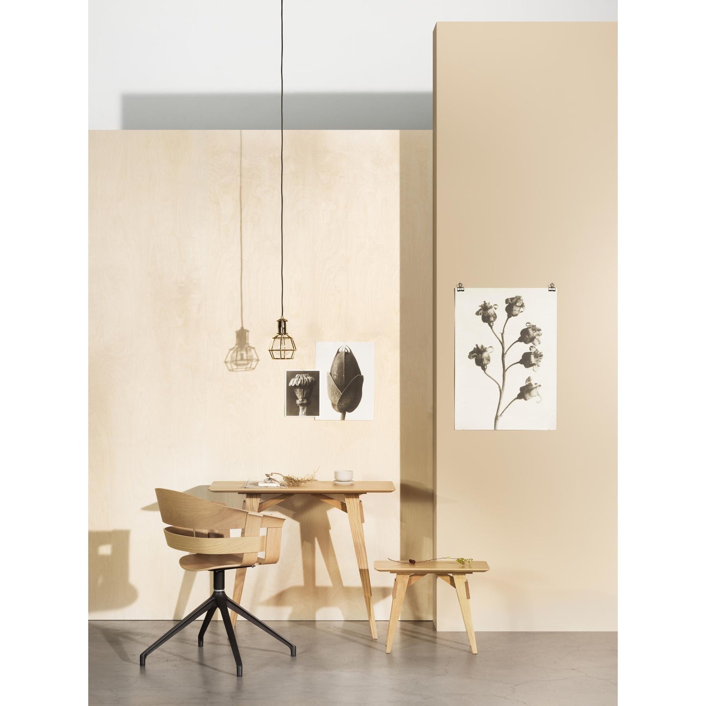 Design House Stockholm Arco Console Table Small Oak