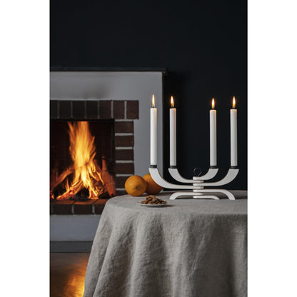 Design House Stockholm Nordic Light 4-Arms Candlestick White