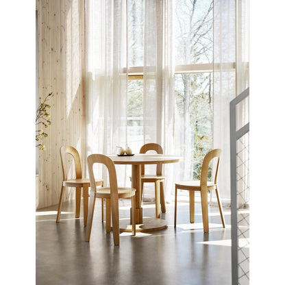 Design House Stockholm Oliva Dining Chair Dark Oak
