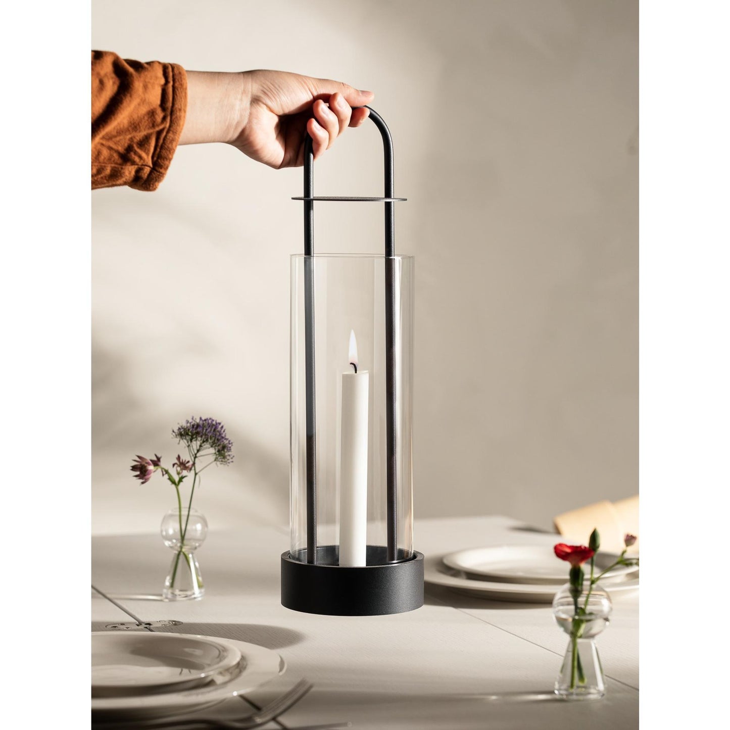 Design House Stockholm Lotus Lantern Black
