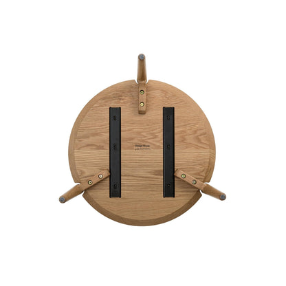 Design House Stockholm Aria Coffee Table Ø60 High Dark Oak