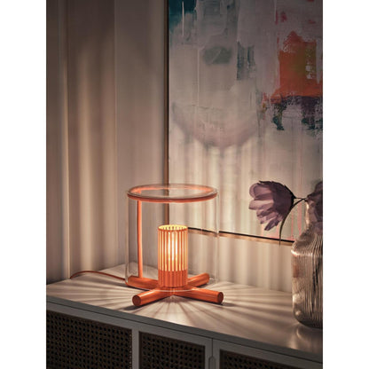Design House Stockholm Fireplace Table Lamp Red