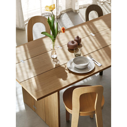 Design House Stockholm Oliva Dining Chair Dark Oak