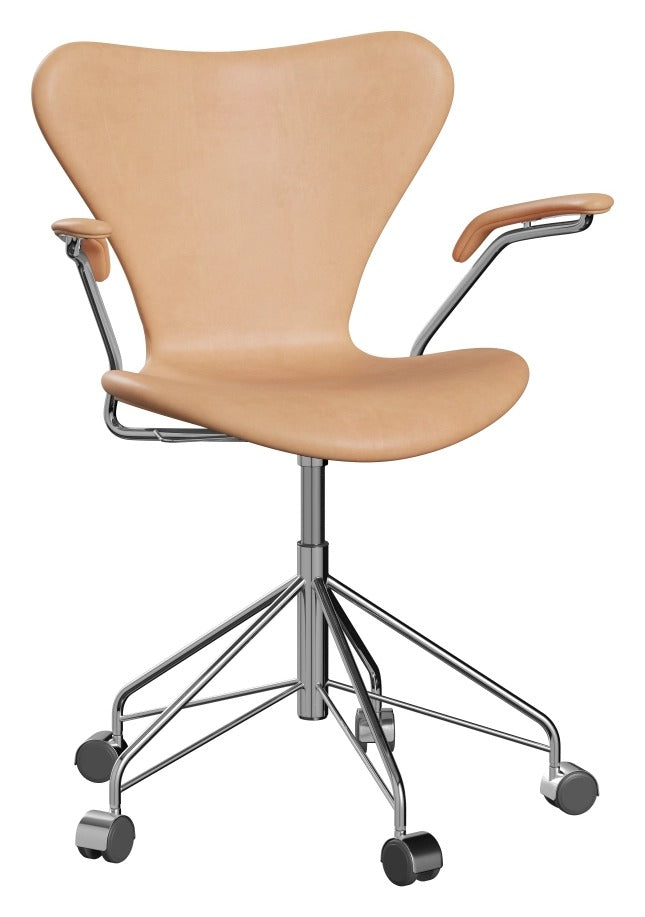 Series 7™ - 3217, Fully Upholstered height-adjustable swivel armchair