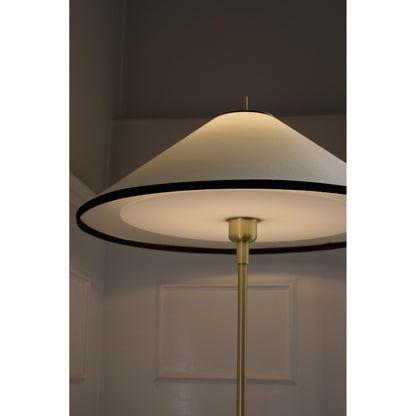 Edgeform Tafta Floor Lamp Ø52 Black/Off-White