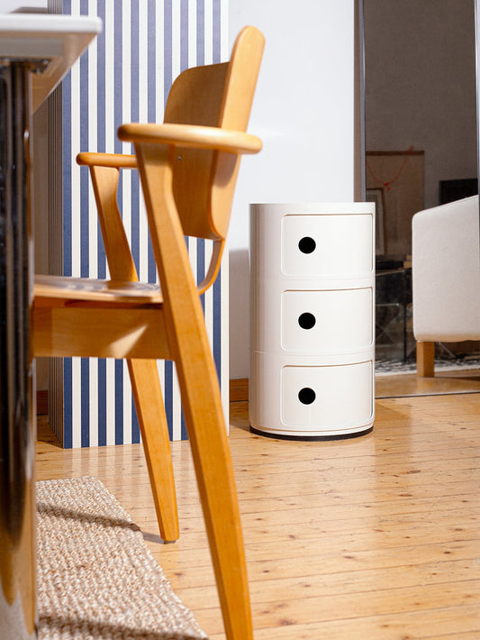 Componibili storage unit, 3 modules, white