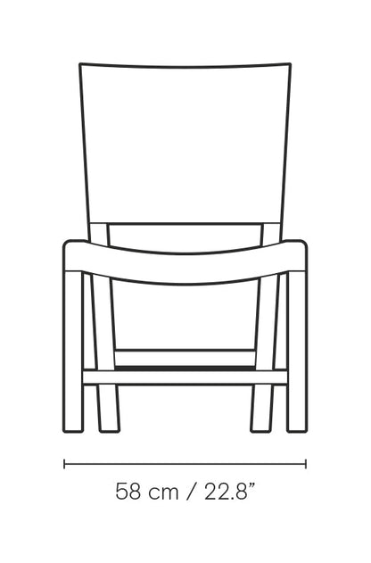 KK37580 THE RED CHAIR LARGE