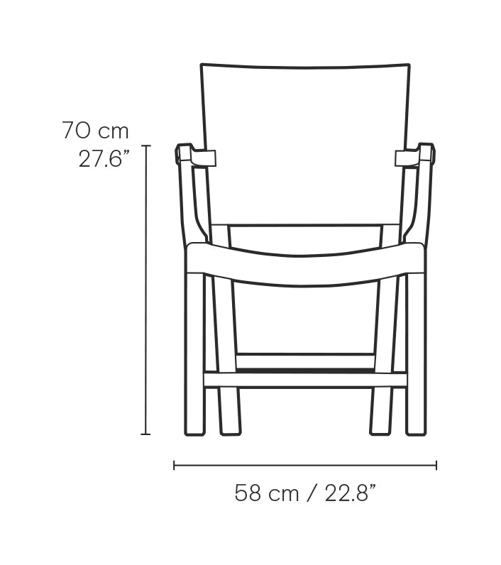 KK37581 THE RED ARMCHAIR LARGE