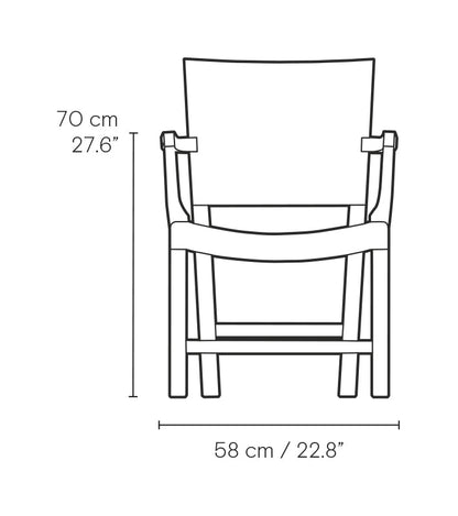 KK37581 THE RED ARMCHAIR LARGE