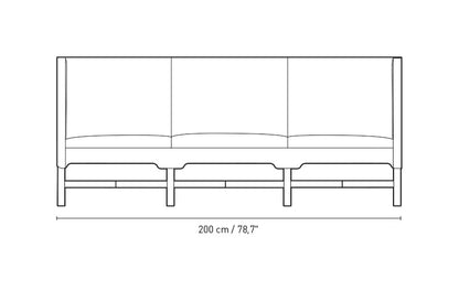 KK41181 SOFA WITH HIGH SIDES