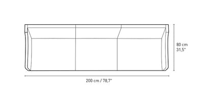 KK41181 SOFA WITH HIGH SIDES