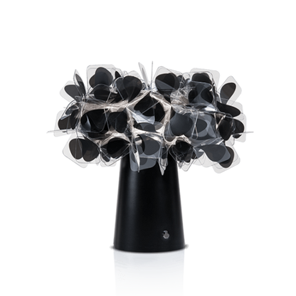 CLIZIA BATTERY - LED cordless Cristalflex table lamp #Mama Non Mama Black
