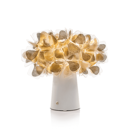 CLIZIA BATTERY - LED cordless Cristalflex table lamp #Mama Non Mama Gold Light Base
