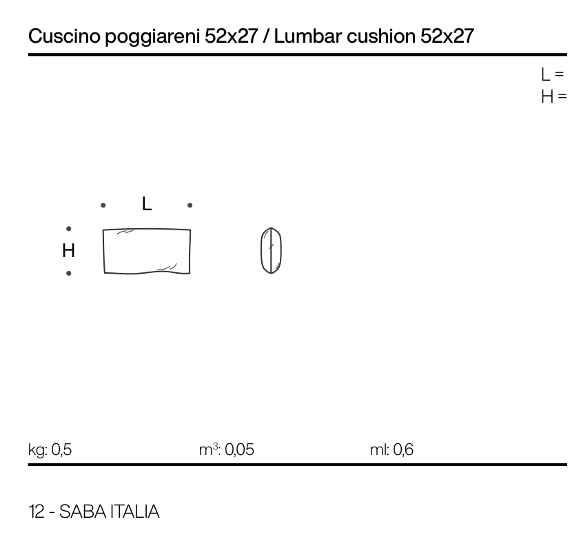 LAND Lumbar 52×27