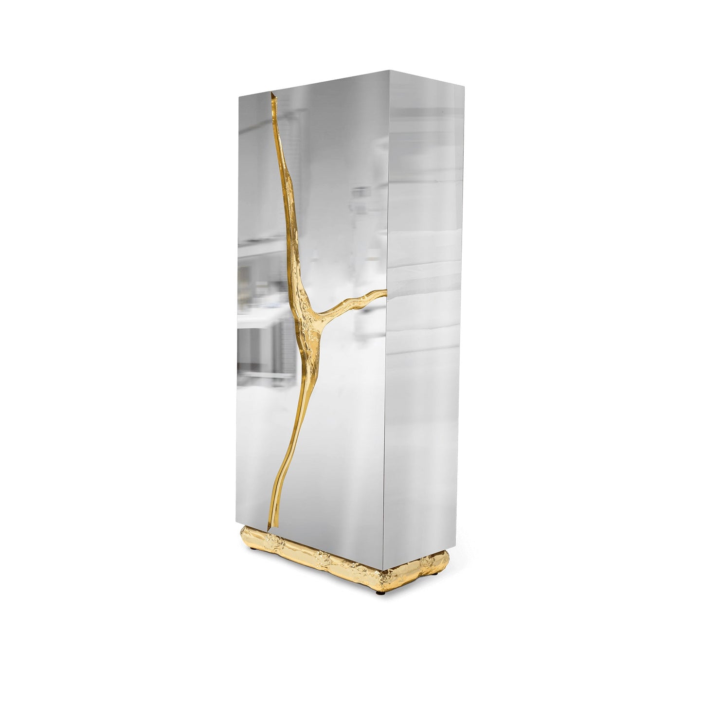 Lapiaz - Highboard by Boca Do Lobo #Stainless Steel