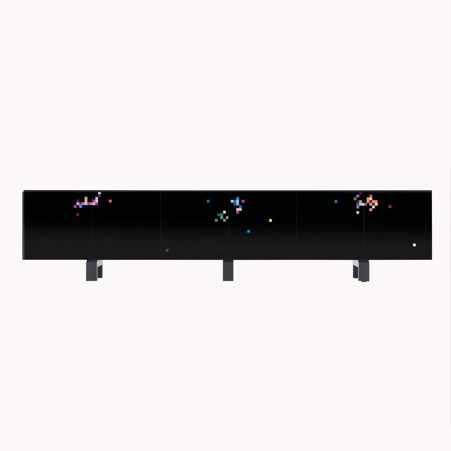 Mdf Cabinet/Sideboard Dreams by Bd Barcelona Design #3M#All Black