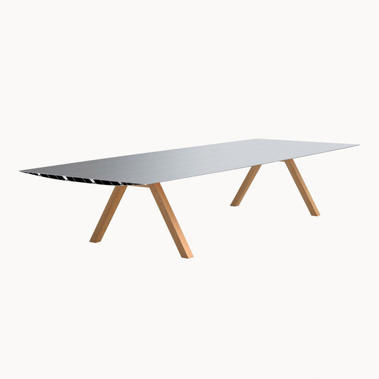 Rectangular Wooden Dining Table B 150 by Bd Barcelona Design