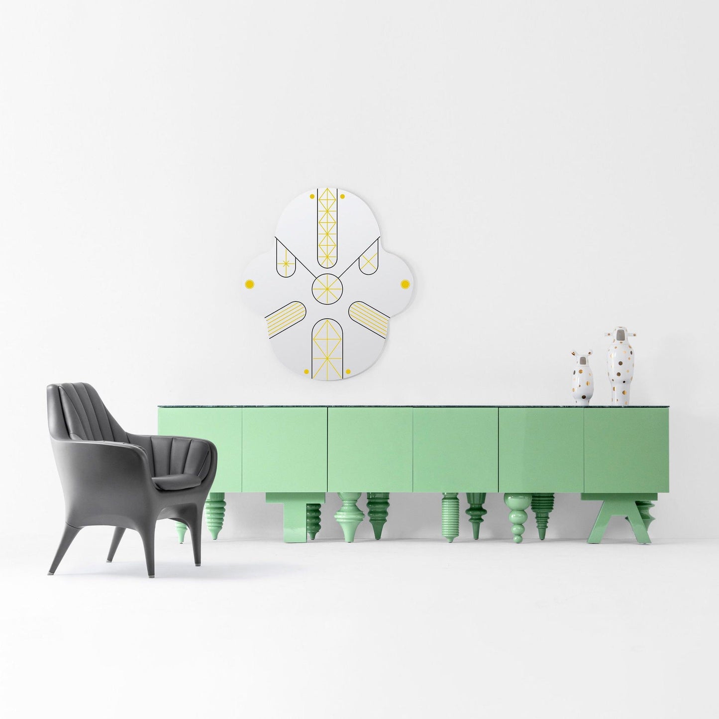 MULTILEG 3M - MDF sideboard