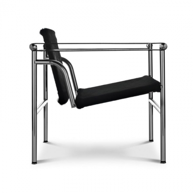 LC1 - 1 Fauteuil dossier basculant Leather Armchair