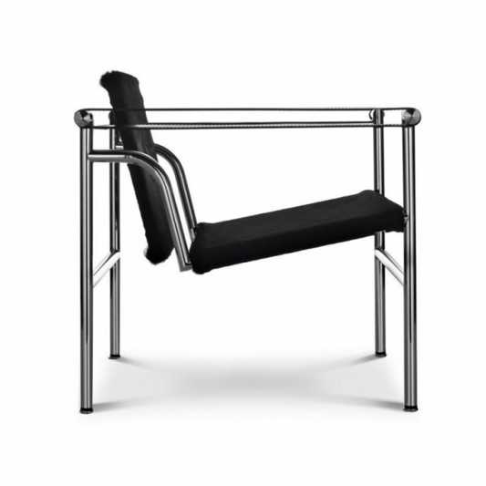LC1 - 1 Fauteuil dossier basculant Leather Armchair