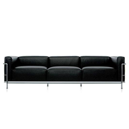 [Overseas Stock - 3 Month Lead Time] LC3 - 3-Seater Leather Sofa
