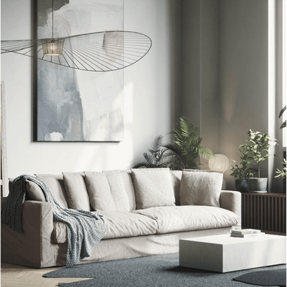 Decotique Le Grand Air 3-Seater Sofa Zebra/Brown/White