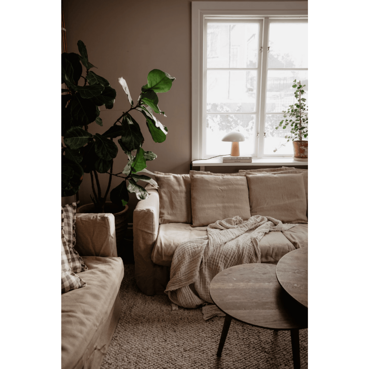 Decotique Le Grand Air 3-Seater Sofa Zebra/Brown/White