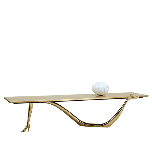 Low Brass Coffee Table Leda by Bd Barcelona Design #Original
