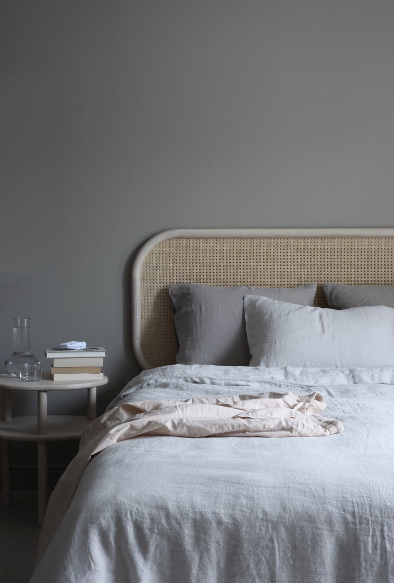 Lempi bedside table, natural ash