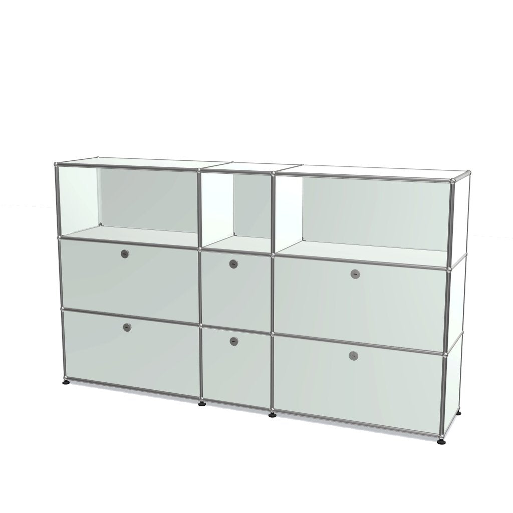 3x3 Module High Board (6 Lower Doors & 4-3-3 Panel) [W(750+350+750)XD350XH(350+350+350)]