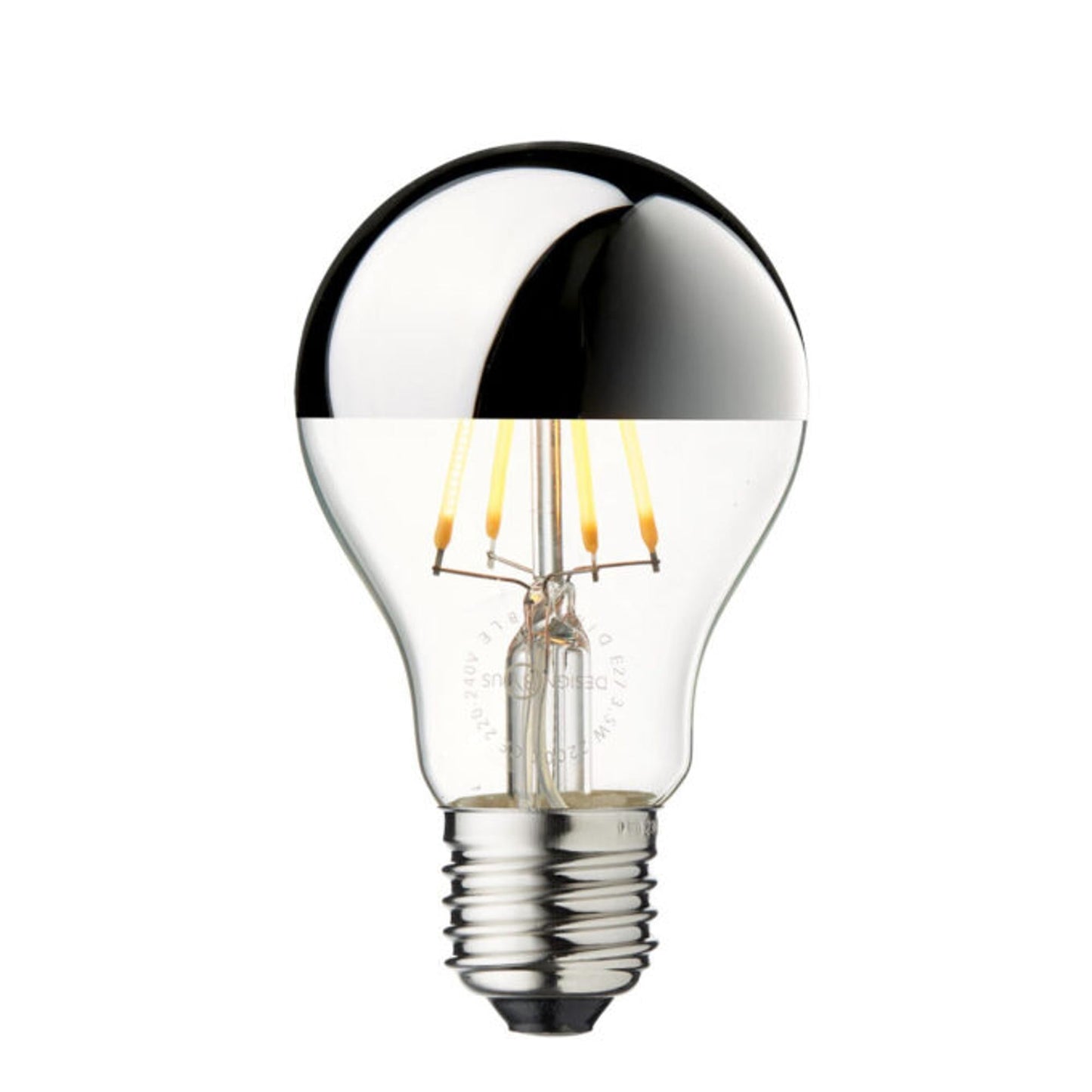 Design By Us Arbitrary E27 Bulb Ø6 Silver