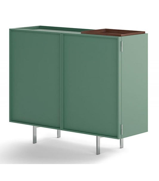 LOCHNESS LH_3 Madia alta - Laccato opaco (Green) by Cappellini