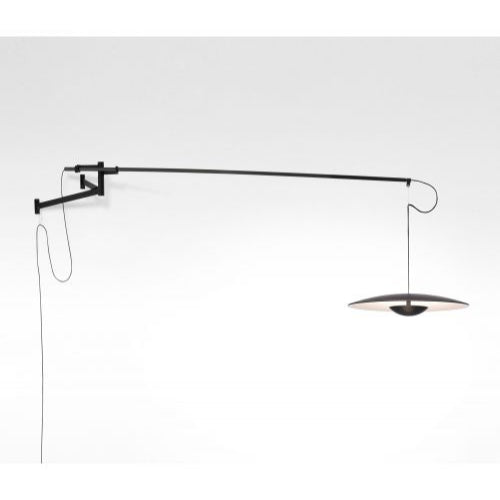 GINGER A XL 42 - LED adjustable carbon fibre wall lamp