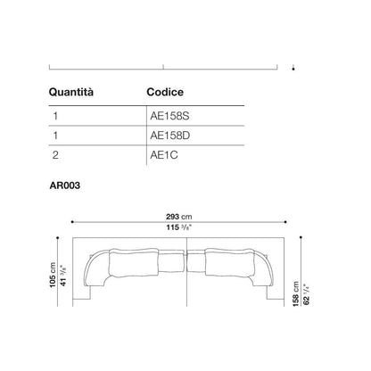 ARBITER AR003 composition diagram