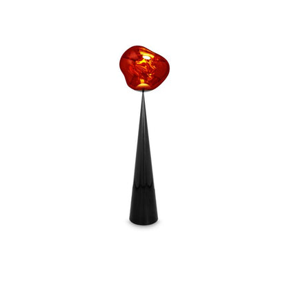 Melt Cone Fat - Melta And Polycarbonate Led Floor Lamp by Tom Dixon #Copper