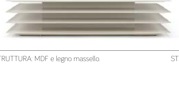 MILLEFOGLIE AM041 - Coffee table (Noce canaletto)