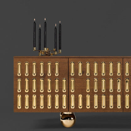Wooden Sideboard With Doors Remix Vol.2 by Bd Barcelona Design