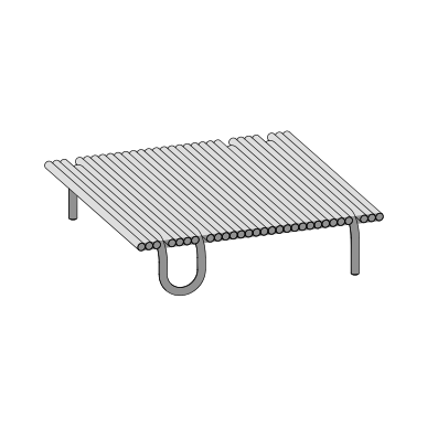 PIPELINES RETTANGOLARE - Product Drawing