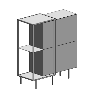 ZOOM POUF RETTANGOLARE - Product Drawing