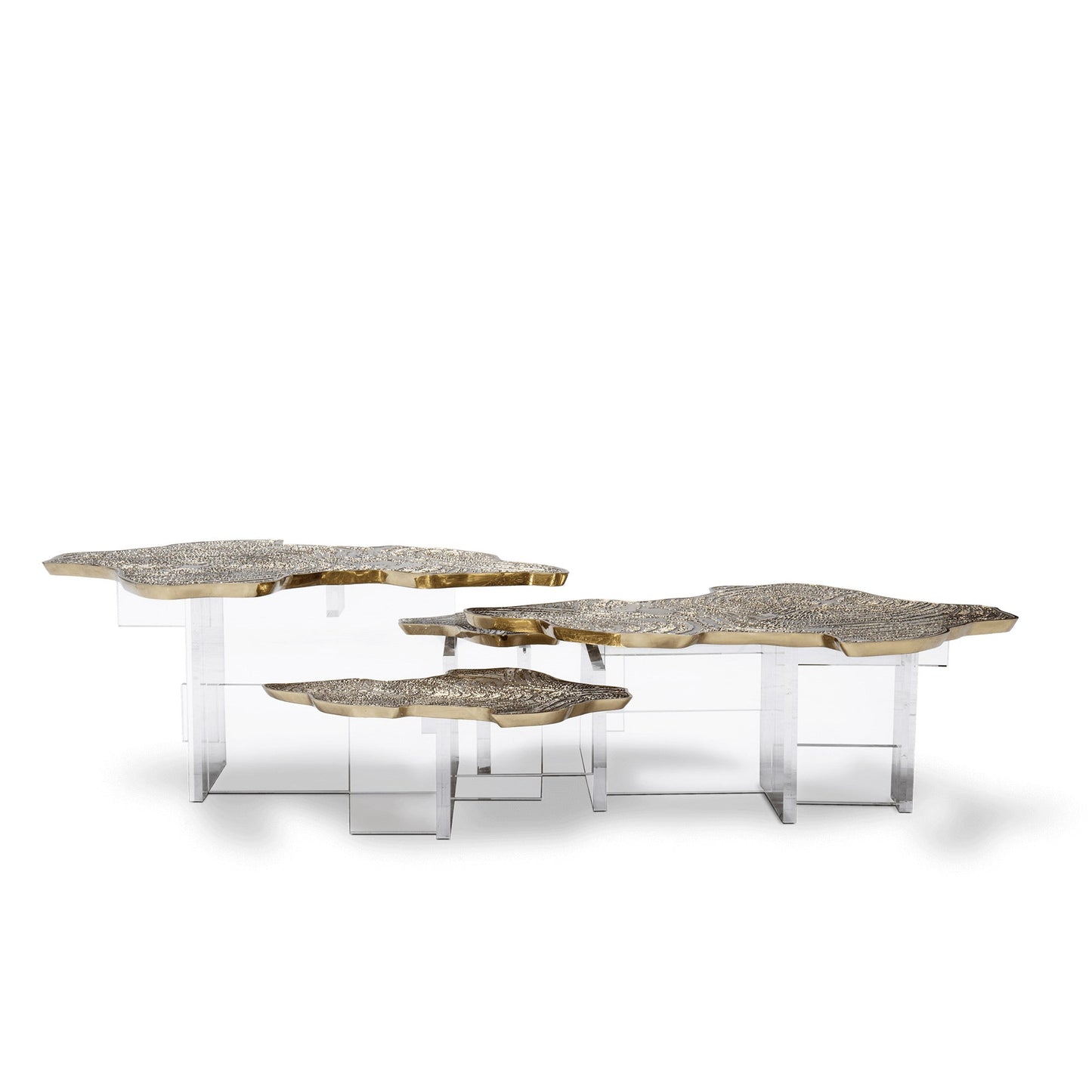 Monet - Low Metal/Wood coffee table by Boca Do Lobo #Patina
