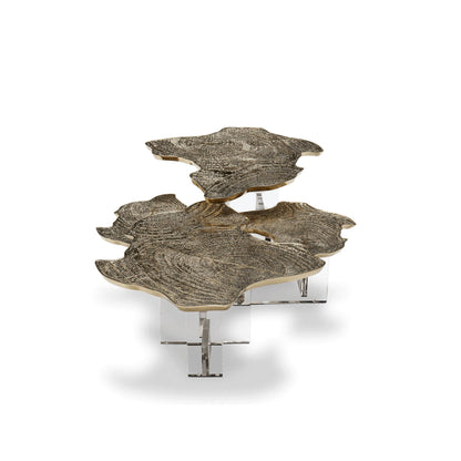Monet - Low Metal/Wood coffee table by Boca Do Lobo #Patina