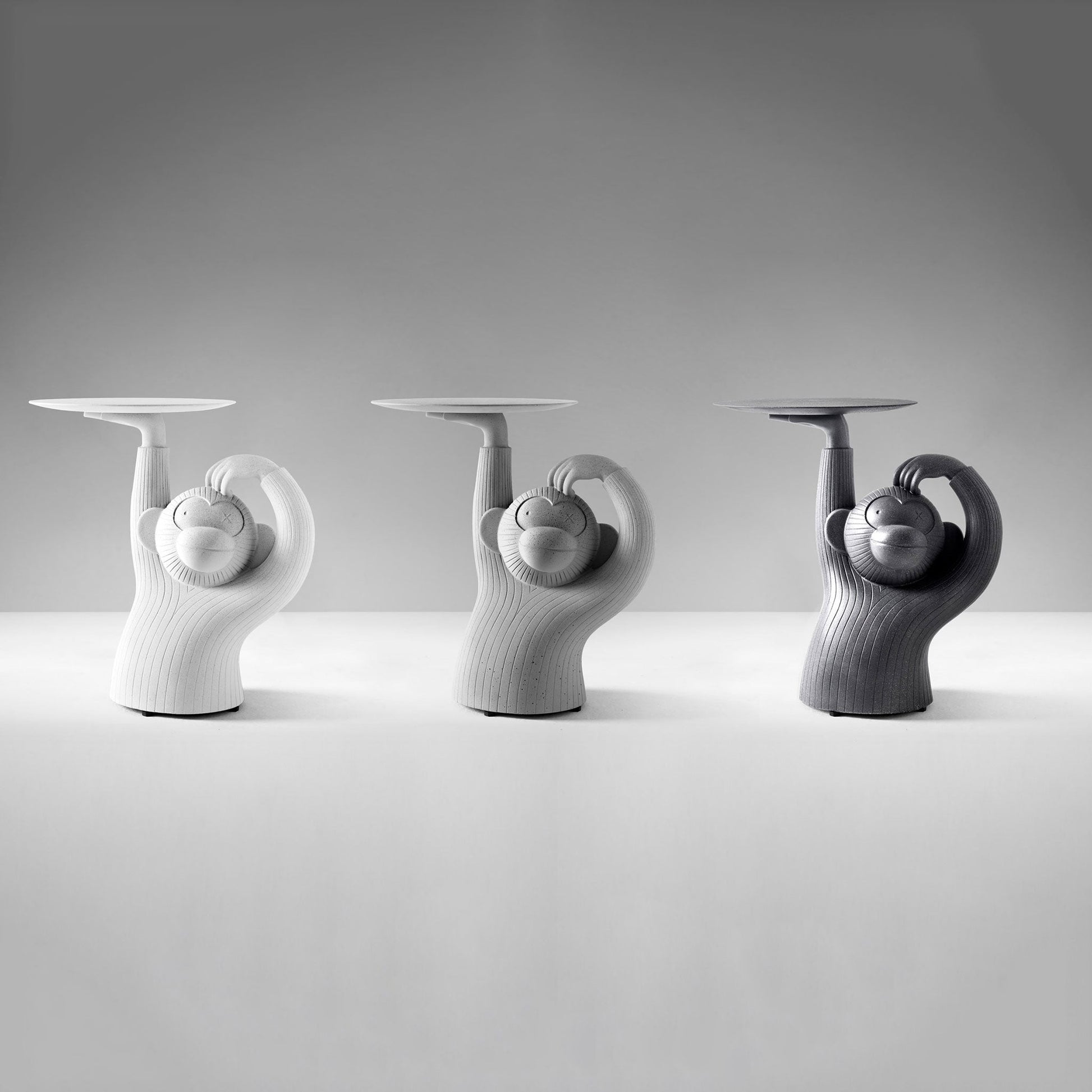Round Concrete Side Table Monkey by Bd Barcelona Design