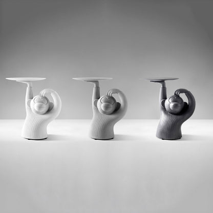Round Concrete Side Table Monkey by Bd Barcelona Design